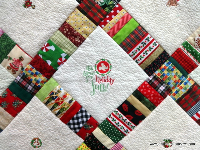 Kimberbell Jingle All the Way (The Machine Embroidery Version) Quilt P